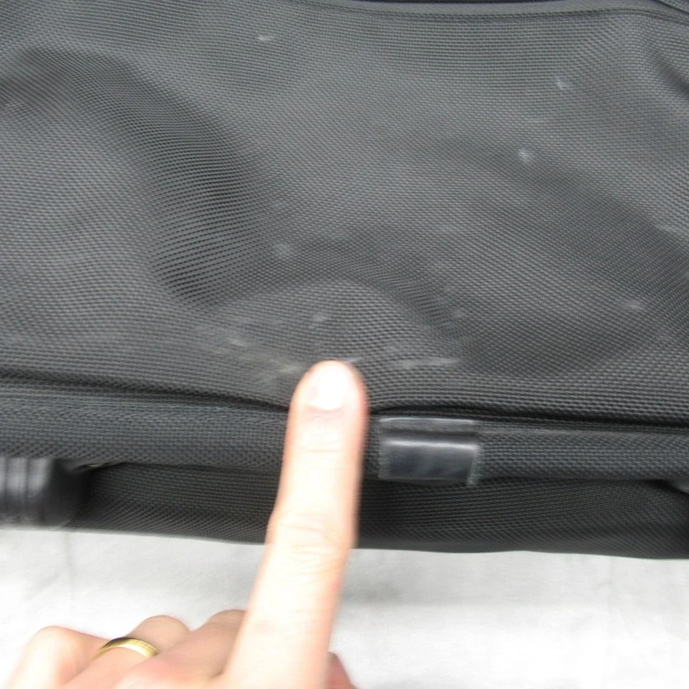 Tumi Briefcase Laptop Bag Ballistic‎ Nylon Wheeled Luggage Pad Expandable Handle